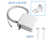 Vervangende Laptop Adapter voor APPLE MacBook Pro 15-inch Core i7 2.6 GHz Mid 2018