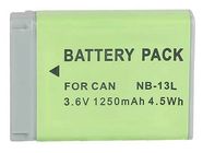 Vervangende CANON PowerShot G9X Digitale Camera Accu