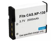 Vervangende CASIO NP-130DBA Digitale Camera Accu