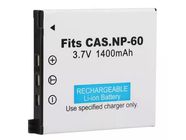 Vervangende CASIO CNP-60 Digitale Camera Accu