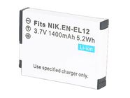 Vervangende NIKON KeyMission 360 Digitale Camera Accu